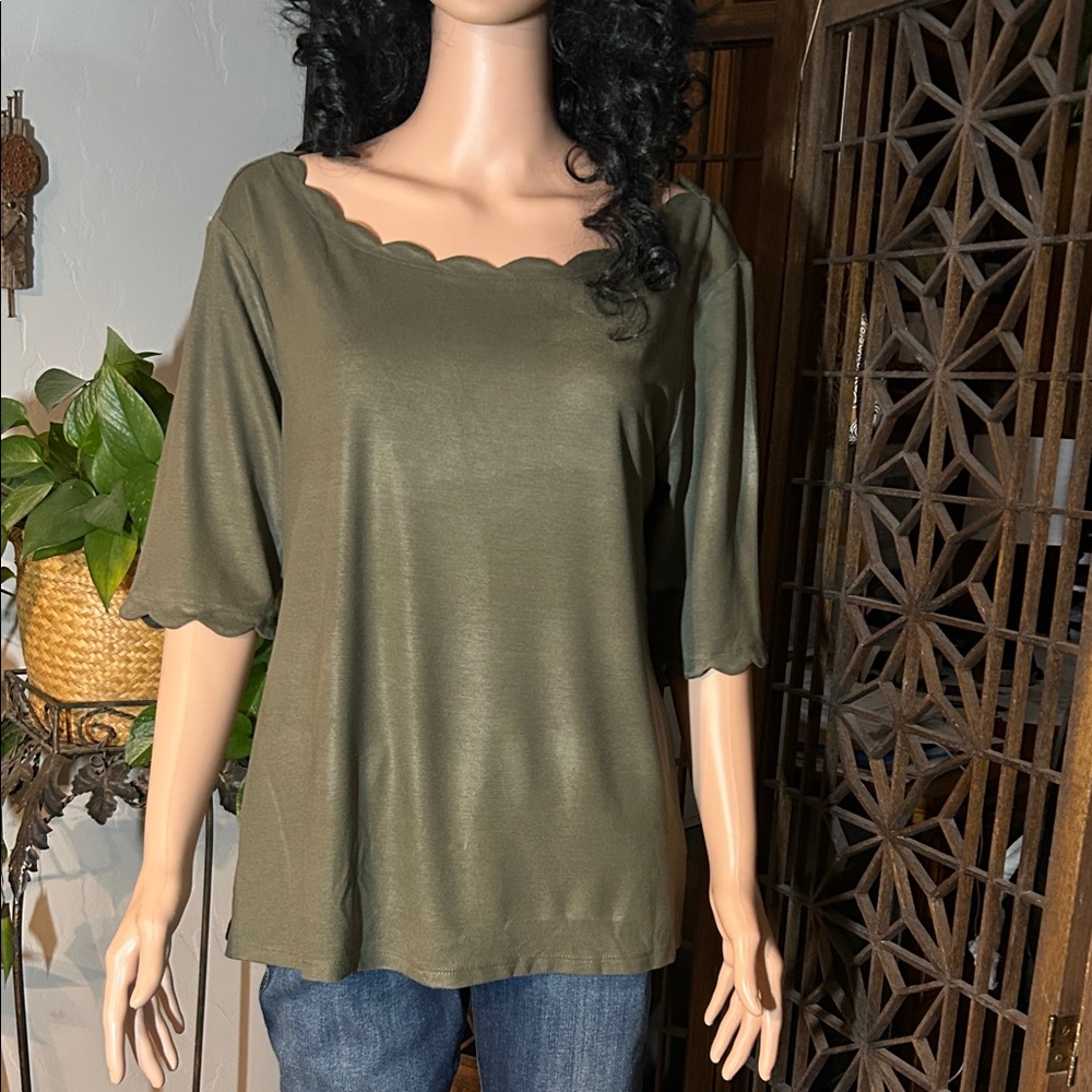 NWT NORDSTROM T TAHARI TOP XL